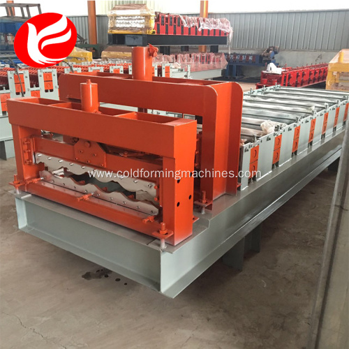 Glazed panels roof steel sheet roll forming machine